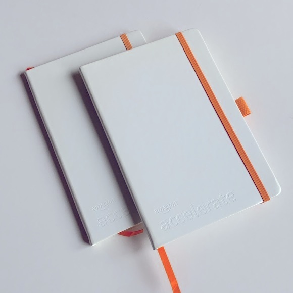 NEW AMAZON Branded Journal Notebook Writing Diary Bundle of 2 - Picture 10 of 12